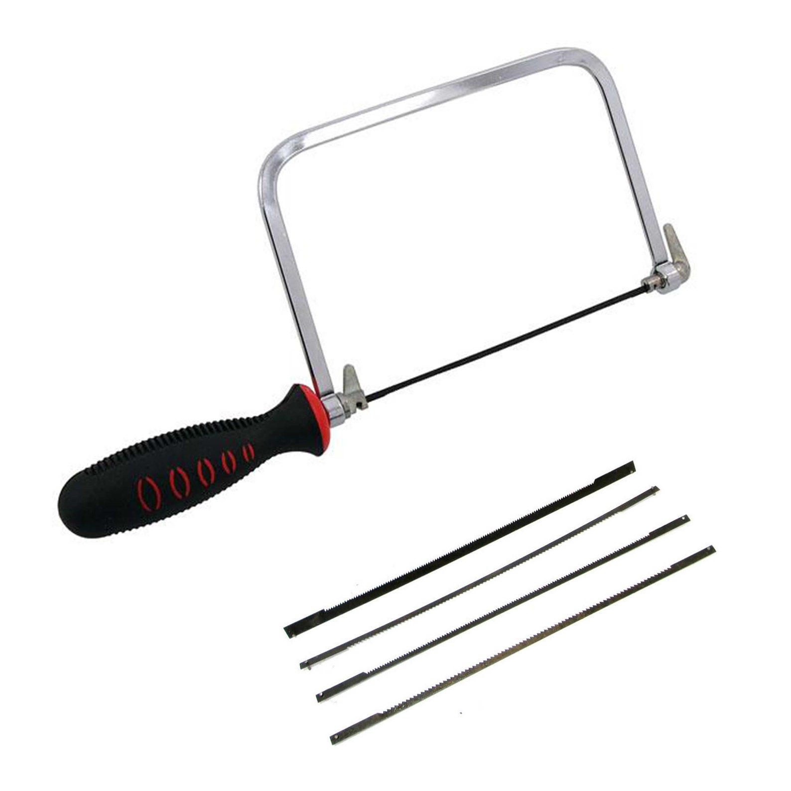 6 Inch Coping Saw With 5 Blades Soft Grip Rubber Handle Etsy UK