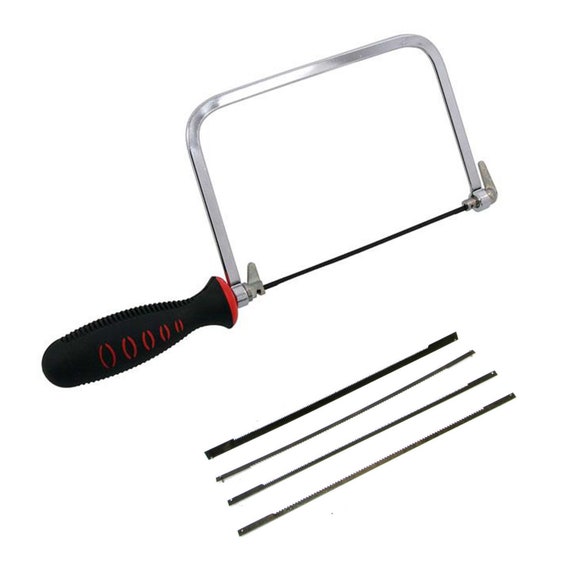 6 Inch Coping Saw With 5 Blades Soft Grip Rubber Handle -  Hong Kong