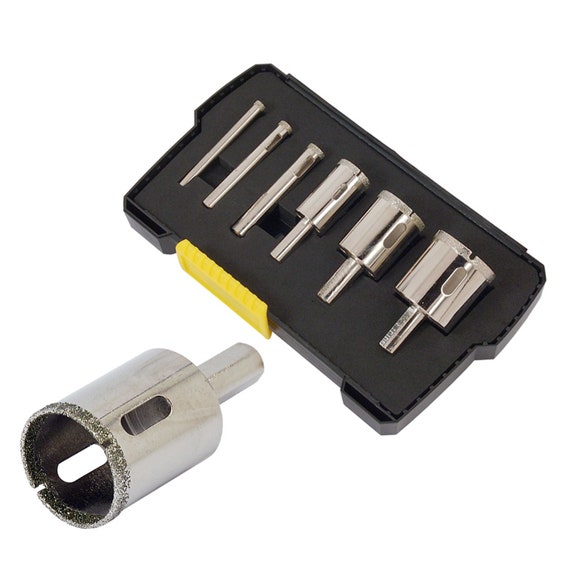 6mm 8mm 10mm 20mm 28mm 35mm 6 Piece Diamond Holesaw Hole Saw Set