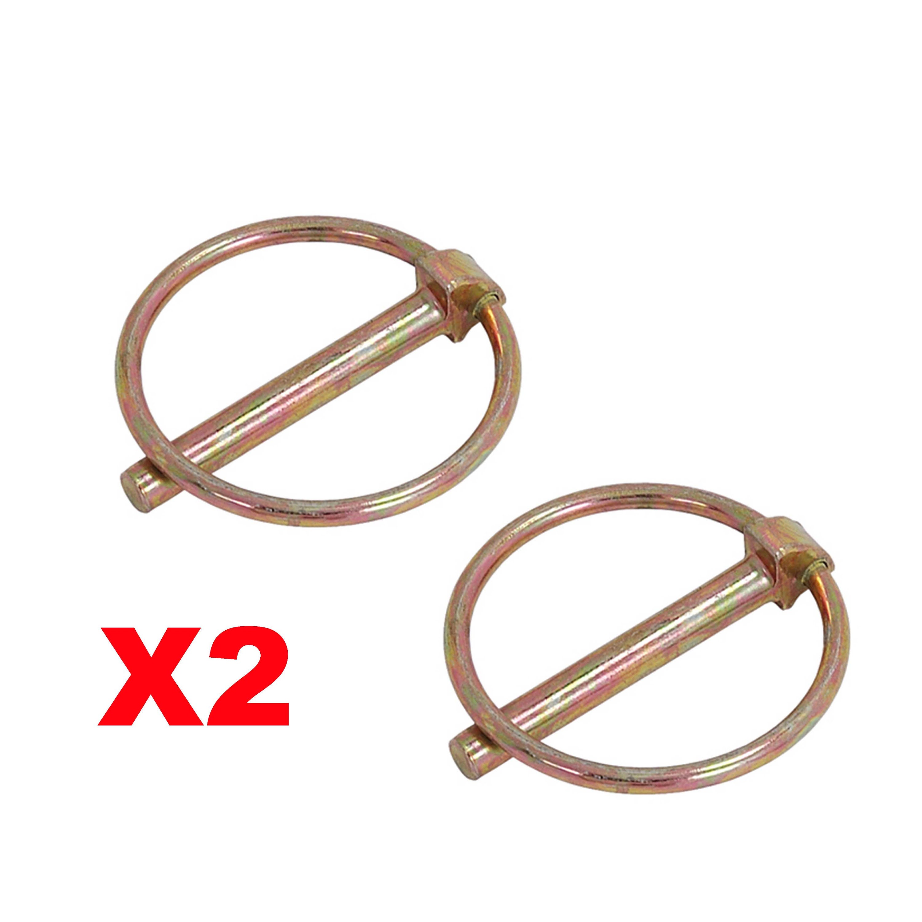 2 X 6mm Lynch Linch Linchpin Lynchpin Trailer Shaft Locking Etsy