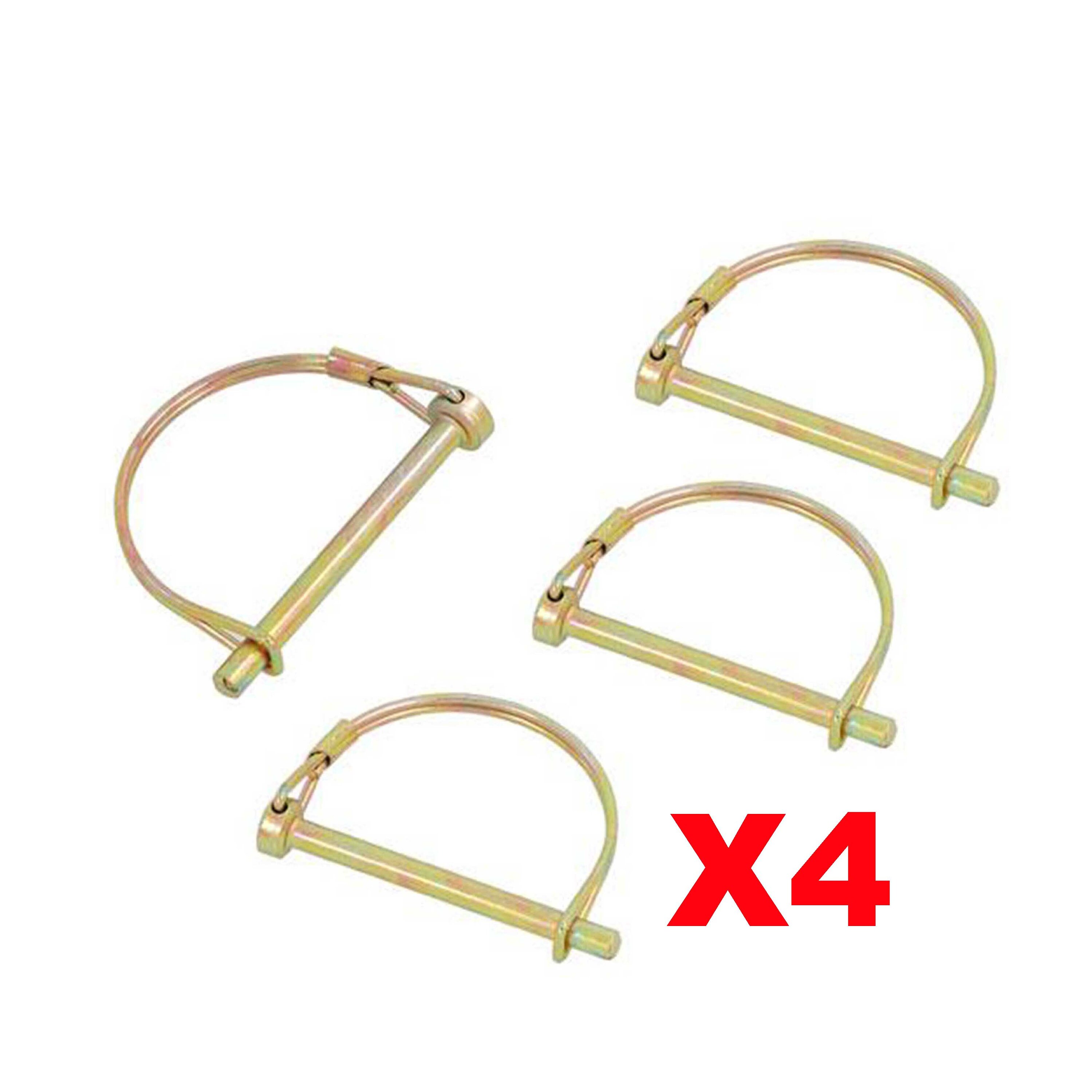 thumbnail image 2 of 8mm Lynch Pins Clip Clamp Linchpin Linkage Locking Tractor Trailer 2 of 12