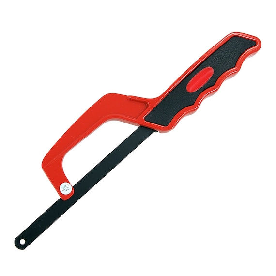 10 12 Inch HSS Blade Aluminium Utility Mini Padsaw Hacksaw Lightweight Heavy Duty Hack Pad saw Steel Metal Plastic Cutter Mini Hand Saw