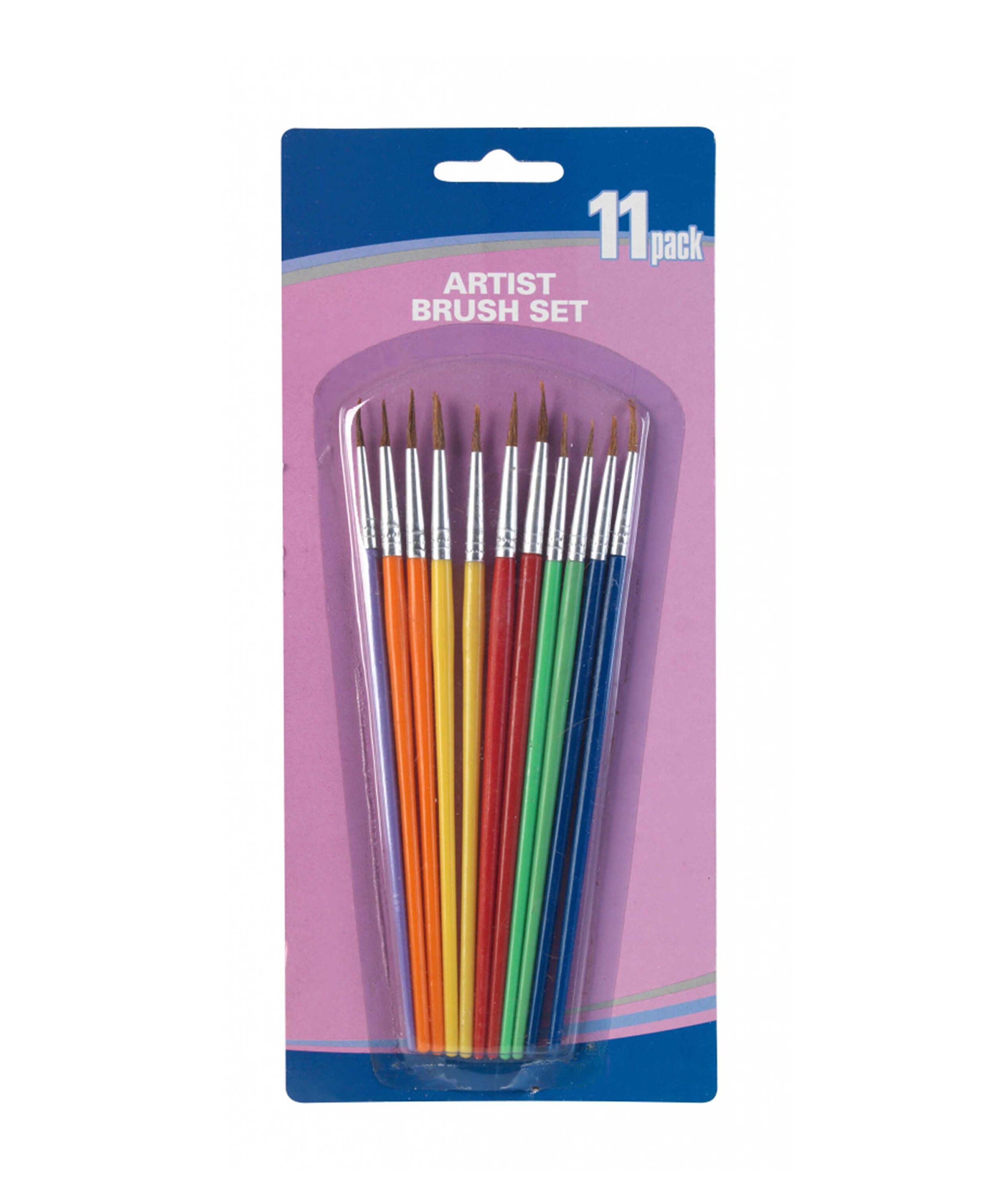 Kit De 6 Pinceles De Nailon + Paleta - Ideal Para Pintura Acrílica, Acuarela Y Óleo
