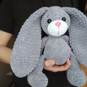 Patrón de conejito de amigurumi a crochet (descarga digital)
