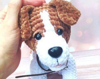 Amigurumi Jack Russell Terrier Crochet Pattern (PDF)