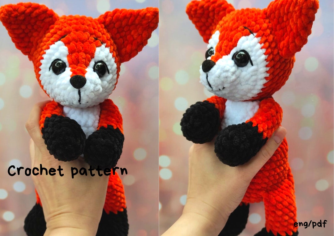 Crochet Pattern Fox, Amigurumi Forest Animals Pattern, Amigurumi ...