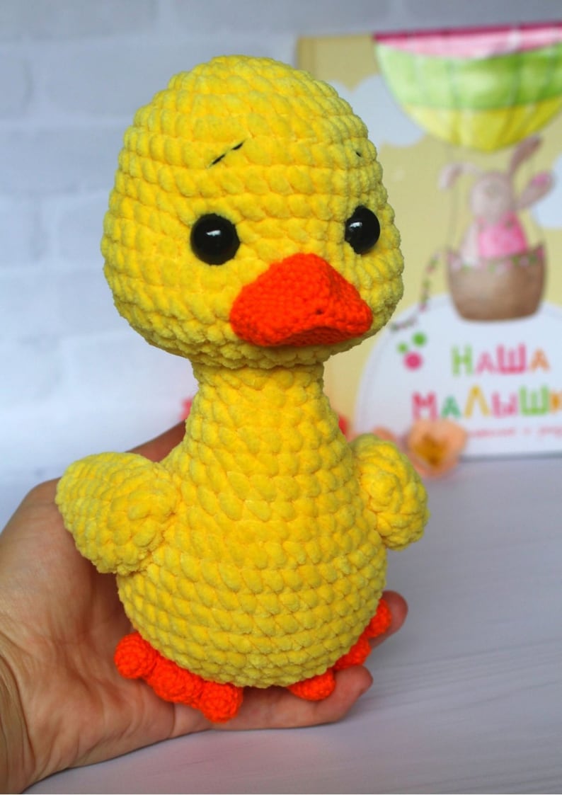 Crochet Duck Pattern Amigurumi Duck Pattern Amigurumi Etsy