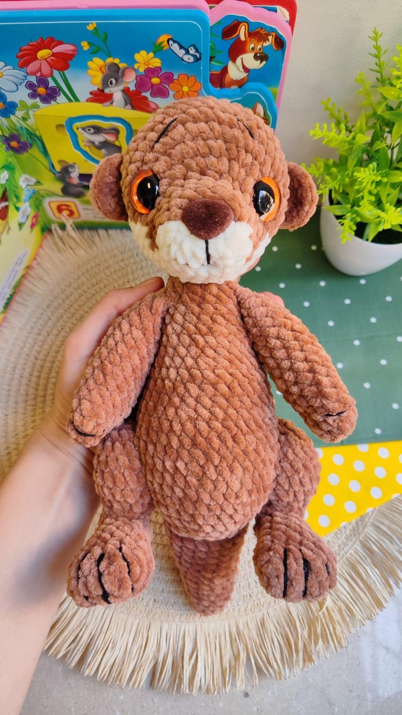 Crochet Otter Pattern PDF - Amigurumi Animals Tutorial Digital Download ...