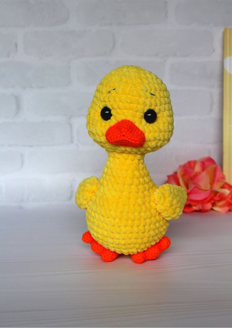 Crochet Duck Pattern Amigurumi Duck Pattern Amigurumi Etsy