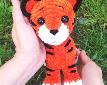 Crochet Tiger Pattern: Amigurumi Plush Toy (PDF Pattern)
