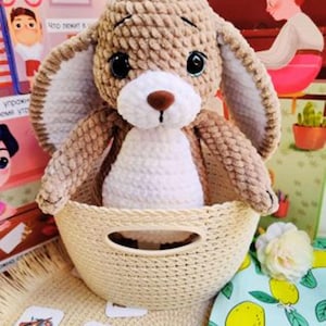あみぐるみウサギの編み図（デジタルダウンロード） - Etsy 日本