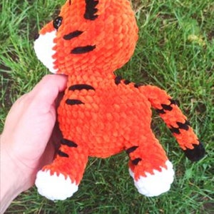 PATTERN: Crochet Tiger Pattern, Amigurumi Tiger Pattern, Plush Tiger ...