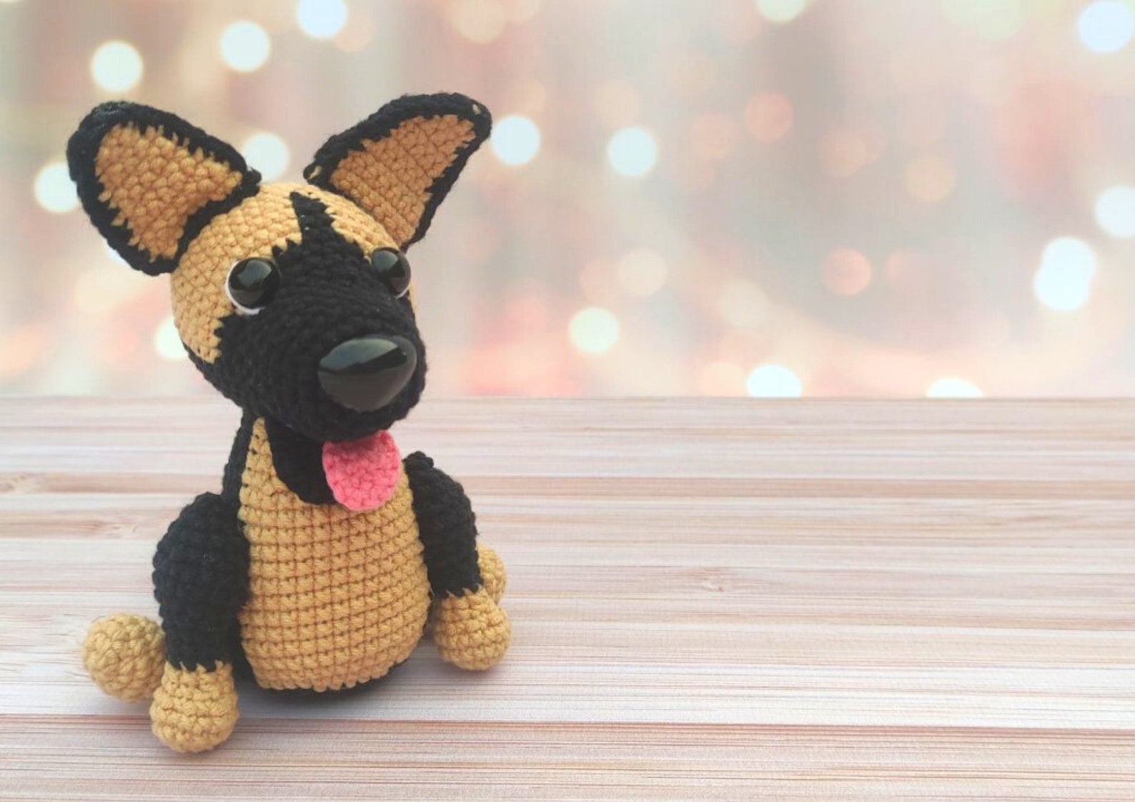 Dog Crochet Pattern German Shepherd Crochet Puppy Pattern Etsy
