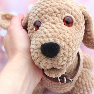 Crochet puppy pattern, labrador crochet pattern, Amigurumi dog pattern, crochet dog pattern, English pattern instant download pdf