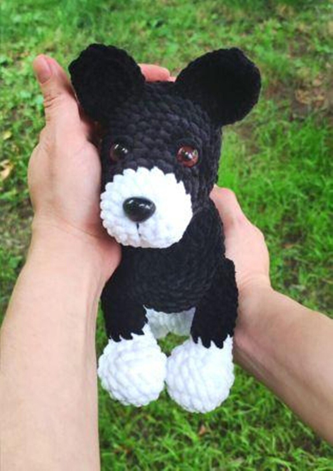 ONLY ENGLISH/ Crochet Pattern Stuffed Dog/ Amigurumi Puppy Pattern