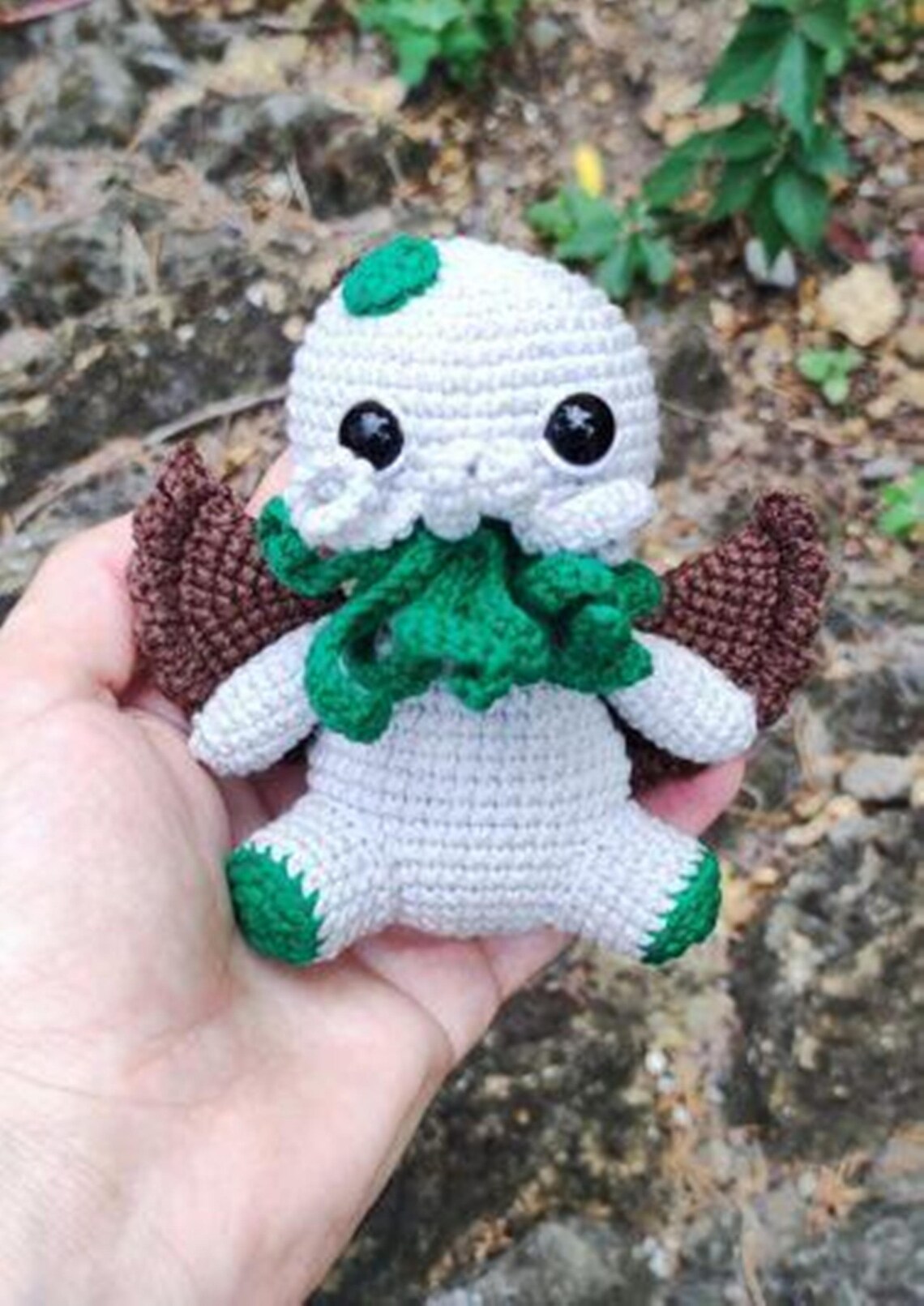 Crochet Pattern Cthulhu Amigurumi Cthulhu Pattern Pdf Etsy
