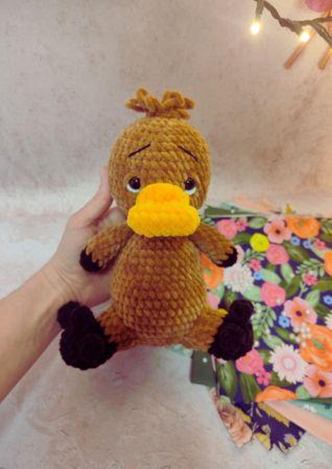Platypus Amigurumi Pattern/ Crochet Pattern Baby Platypus/ Stuffed ...