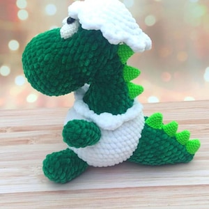 Crochet pattern baby dragon/ Amigurumi pattern fantasy animals/ Plush green dragon crochet pattern/ English pattern amigurumi pdf