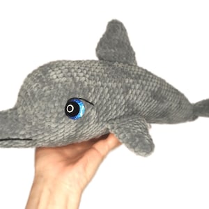 Dolphin crochet pattern/ Amigurumi tutorial sea creatures/ English pattern amigurumi pdf/ Sea animals crochet pattern