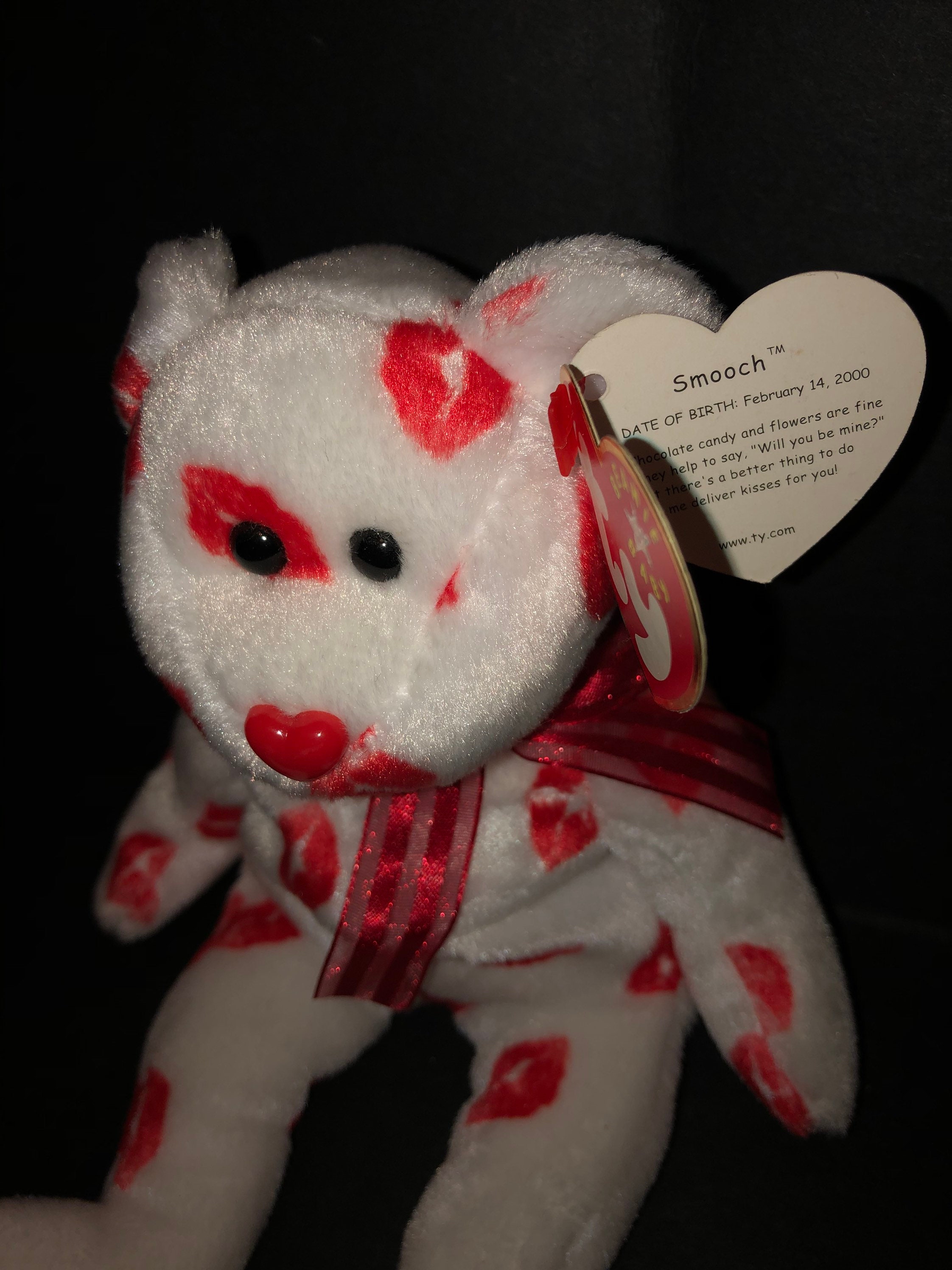 Authentic Ty Smooch Beanie Baby, 2000 - Etsy