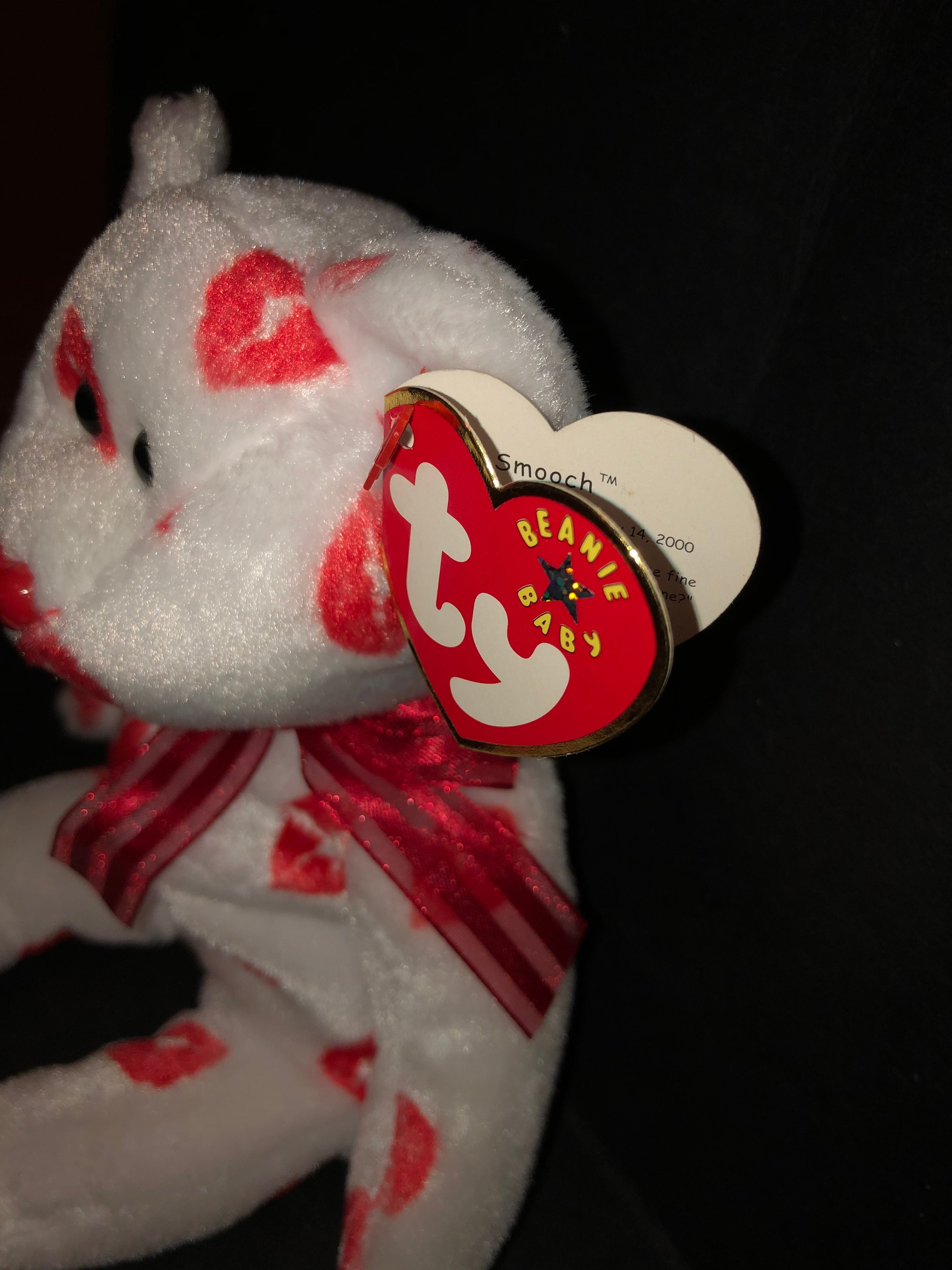Authentic Ty Smooch Beanie Baby, 2000 - Etsy