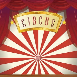 Tenda da circo per interni, fondali in vinile per feste di compleanno, fondali per bambini, fondali per studio fotografico, banner, fondali stampati per feste, decorazioni