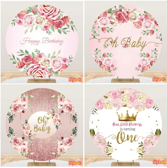 CHTENG - Striscione di compleanno per baby shower