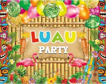 72x43inch Aloha Happy Retirement Backdrop Summer Hawaiian Tropical Beach Fare Svdyrvdfxrpgxvvq