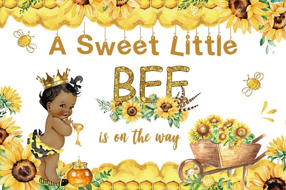 Oh Babee Banner Mocsicka Mommy To Bee Backdrop Honey Comb Floral Baby Shower Party Decorations Boy Girl Baby Shower Party Decorations Banner Photo Studio Props (7x5ft Oh Babee Party Decor - View #2