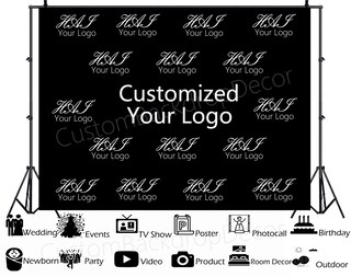 Sfondo Personalizzato 7x5ft In Poliestere – Con Testo E Immagine Su Misura, Per Compleanni, Matrimoni E Baby Shower