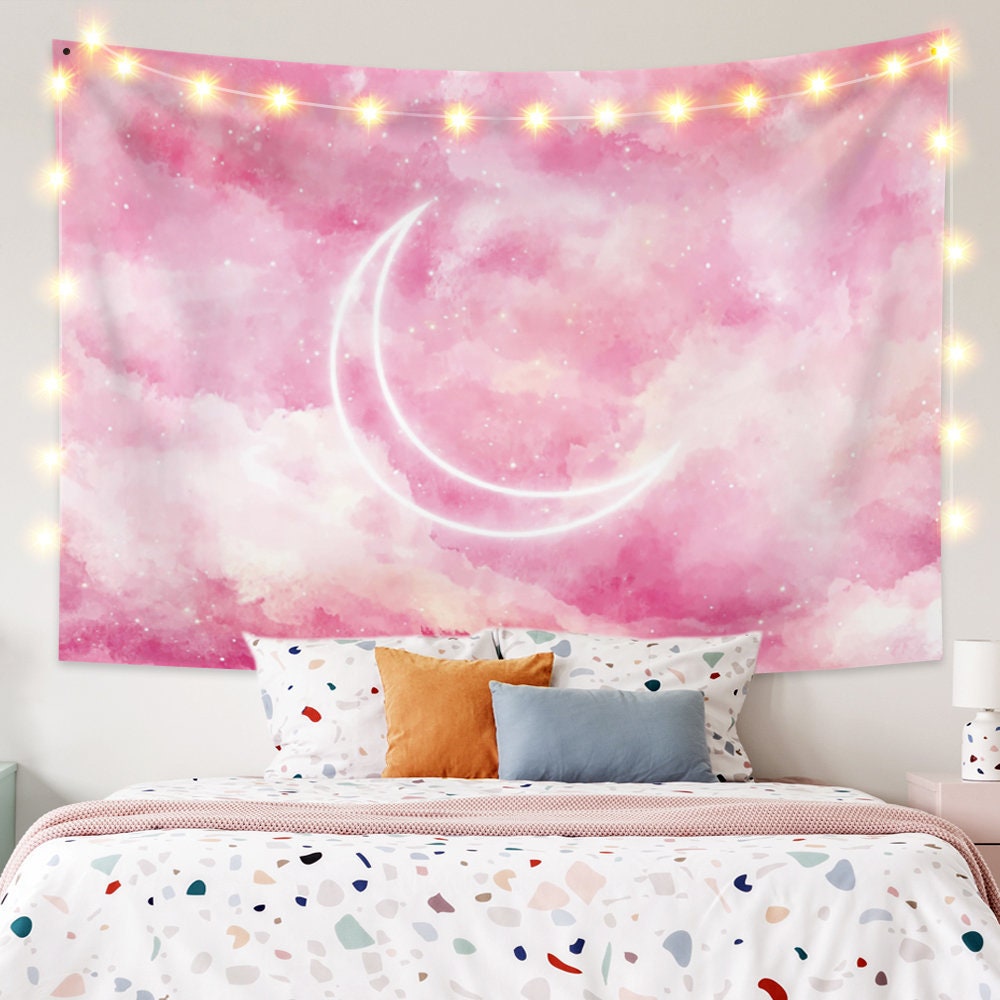 Pale pink tapestry sale