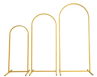 Metal backdrop,Gold White Black Arch stand,Arch Stand Set,Wedding Flower Balloon Backdrop Stand,Party Ceremony Arch stand backdrop Decor,