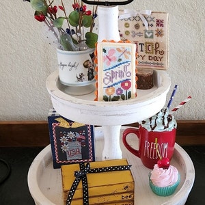 Book Stack Decor - Etsy