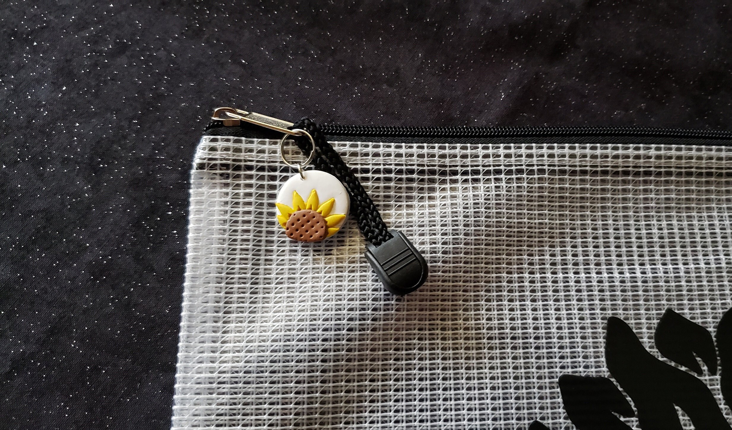 Vinyl Mesh Project Bags for Cross Stitch/needle Art Be a Sunflower Etsy