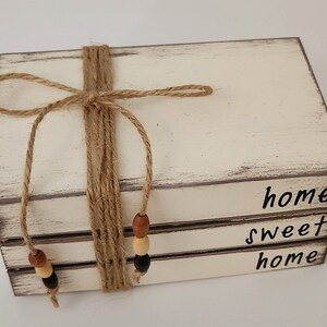 Book Stack Decor - Etsy