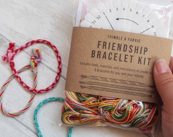 Make your own friendship bracelet kit, Kumihimo disk, DIY bracelets, Kids party activities, Crafts for kids