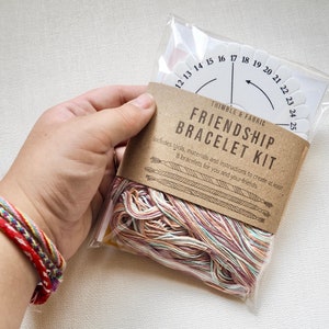 Friendship Bracelet Kit for Kids & Teens. Give a Friendship Gift With Our Friendship  Bracelet String Bracelet Making Kit by Wool Couture 