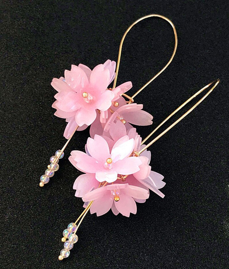 Sakura Cherry blossoming ear rings