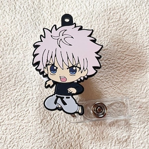 Super cute kawaii mange anime  badge reel
