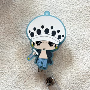 Kawaii japanese manga anime  badge reel
