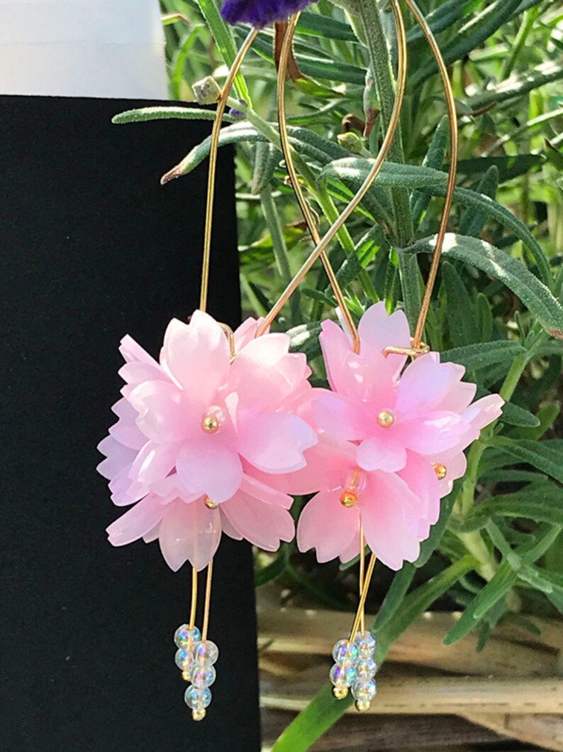 Sakura Cherry blossoming ear rings