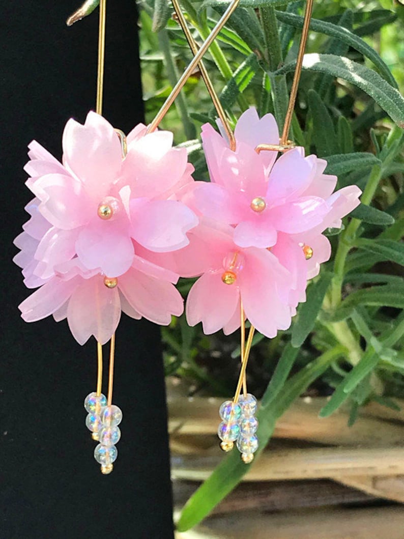 Sakura Cherry blossoming ear rings