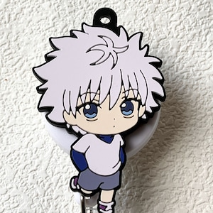 Cute Mange Anime Moon Necklace Badge Holder ID Lanyard 