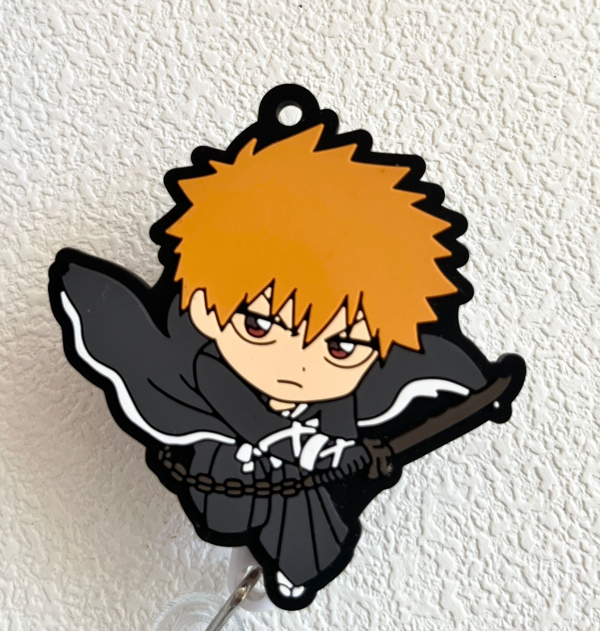 Bleach Anime Series Ichigo Kurosaki Characters Themed ID Holder Lanyard