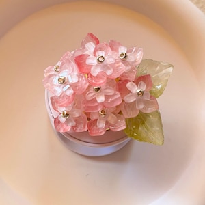 diy flower phone stand phone grip phone holder
