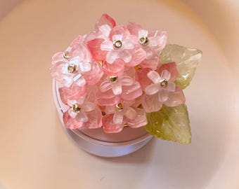 diy flower phone stand phone grip phone holder