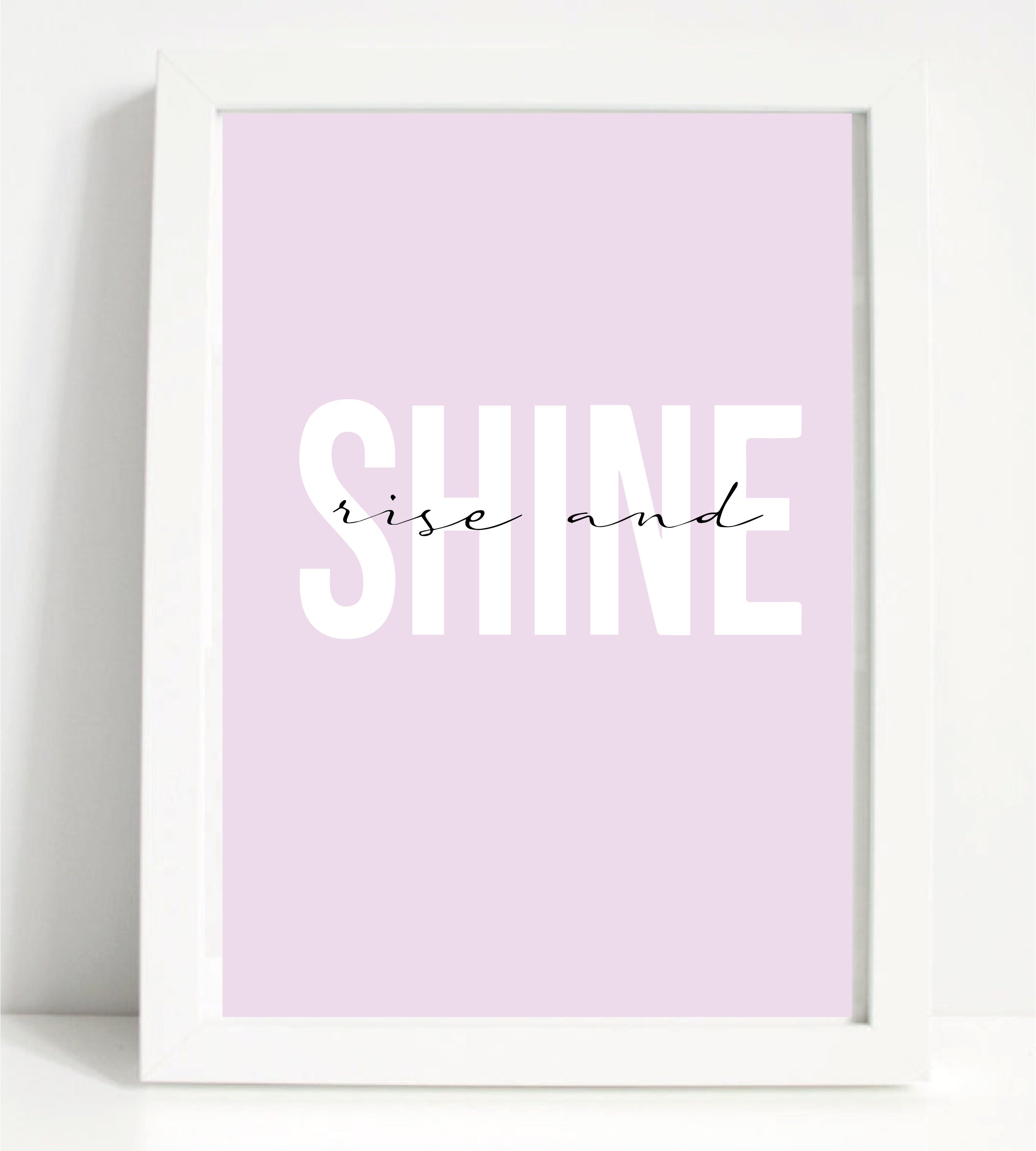 Gerahmte Aufstieg und Glanz Druck Wanddrucke Wandkunst Home | Etsy