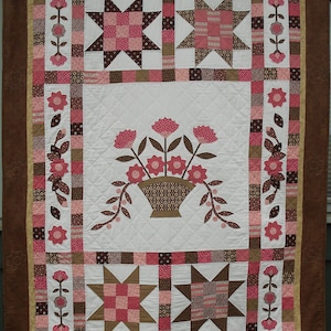 Cinnamon Rose Quilt - PDF Anleitung