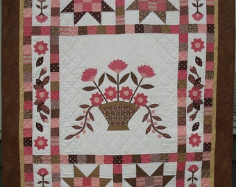 Cinnamon Rose Quilt - PDF Anleitung