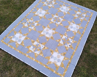 Forest Stars Quilt - PDF Pattern